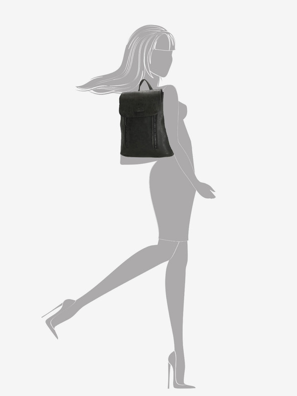 Enrico Benetti Ruksak Enrico Benetti Nouméa Ruksak crni