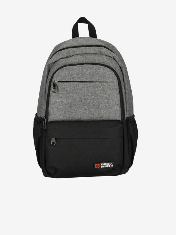 Enrico Benetti Ruksak Enrico Benetti Hamburg Ruksak za bilježnicu 23 l svijetlo siva