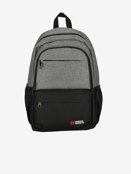 Enrico Benetti Ruksak Enrico Benetti Hamburg Ruksak za bilježnicu 23 l svijetlo siva