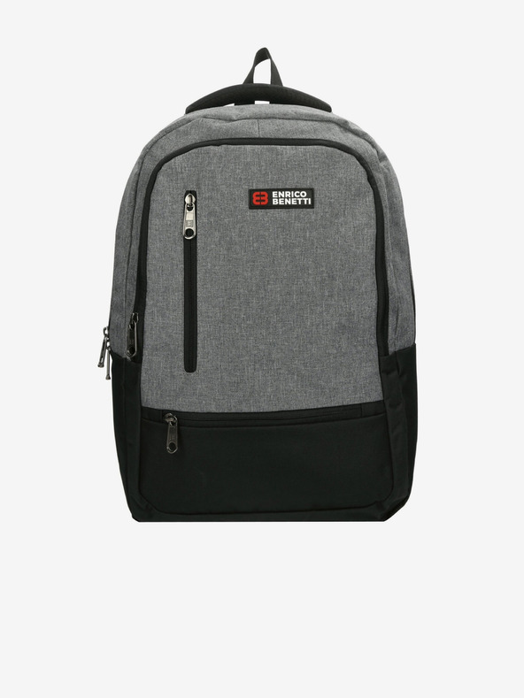 Enrico Benetti Ruksak Enrico Benetti Hamburg 15" ruksak za prijenosno računalo svijetlo siva