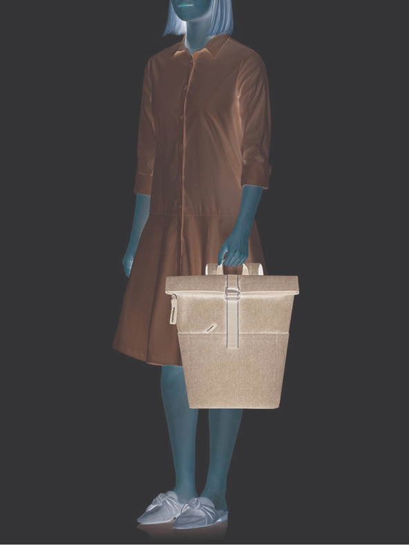 Reisenthel Ruksak Reisenthel Rolltop Ruksak riblja kost tamnoplava