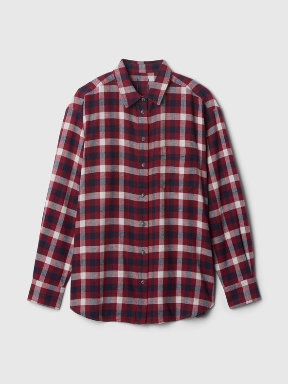 GAP Oversize flanelna košulja Big Shirt GAP
