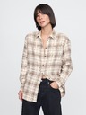 GAP Oversize flanelna košulja Big Shirt GAP