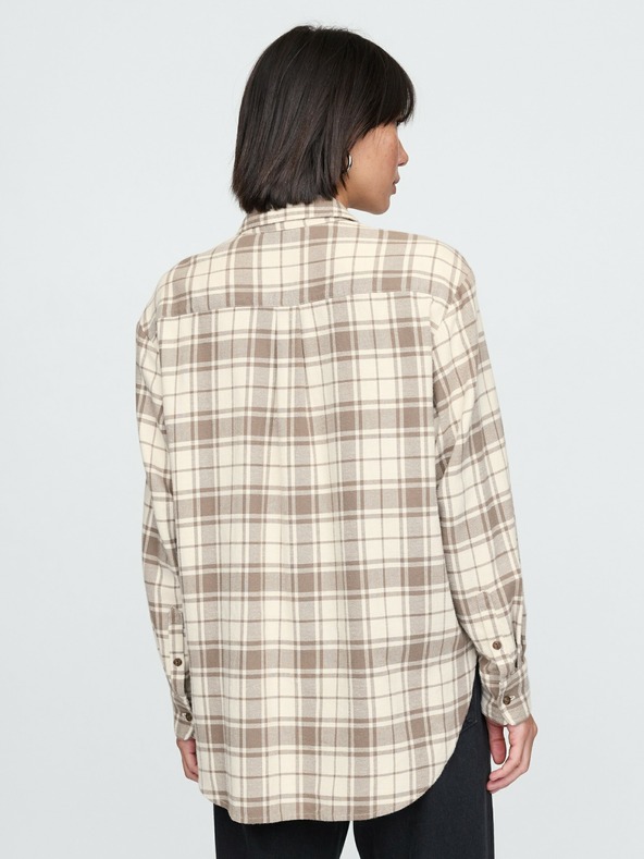 GAP Oversize flanelna košulja Big Shirt GAP