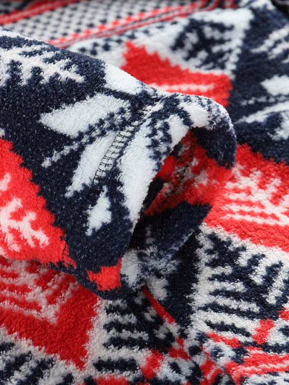 ALPINE PRO Crveno-plava ženska majica Supratherm Alpine Pro Eflina