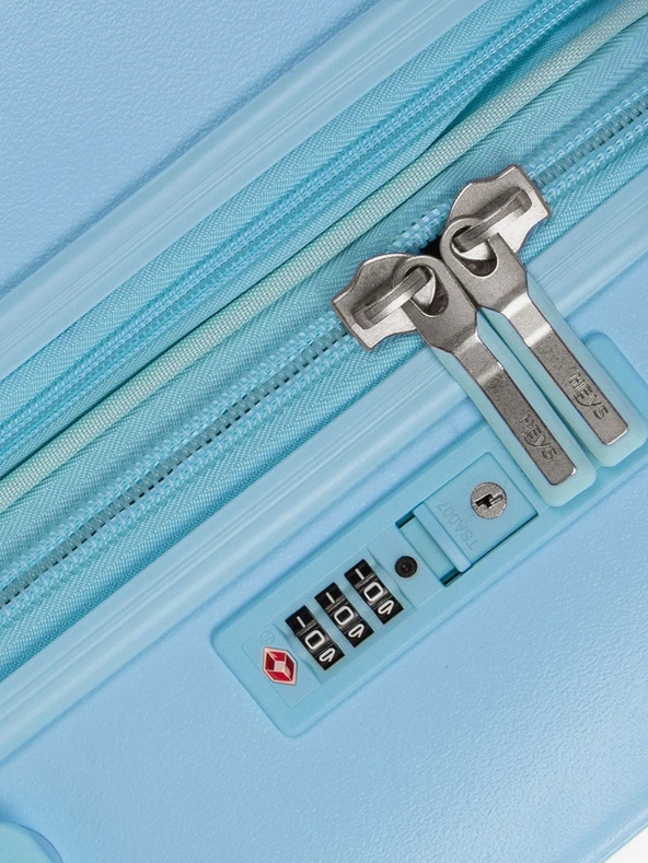 Heys Set od tri putna kofera svijetlo plave boje Heys Pastel (S+M+L)