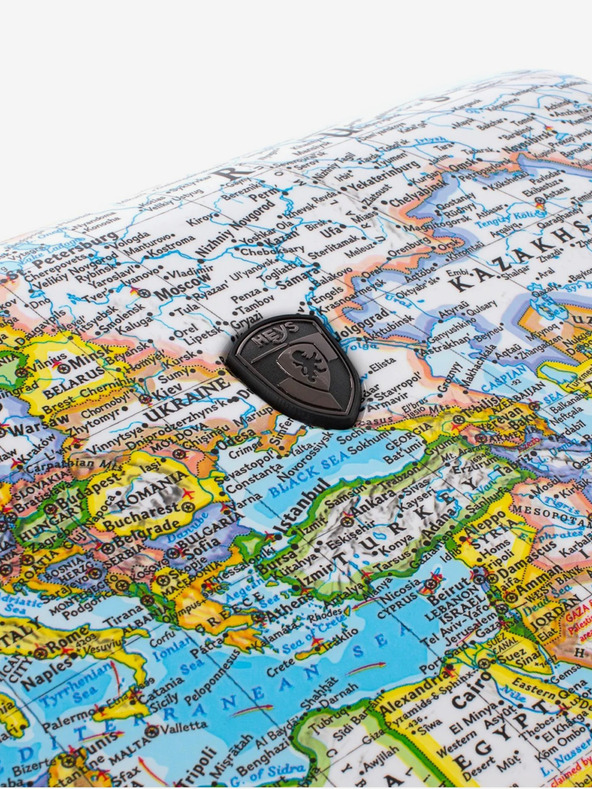 Heys Heys Journey 3G S plavi putni kovčeg s uzorkom