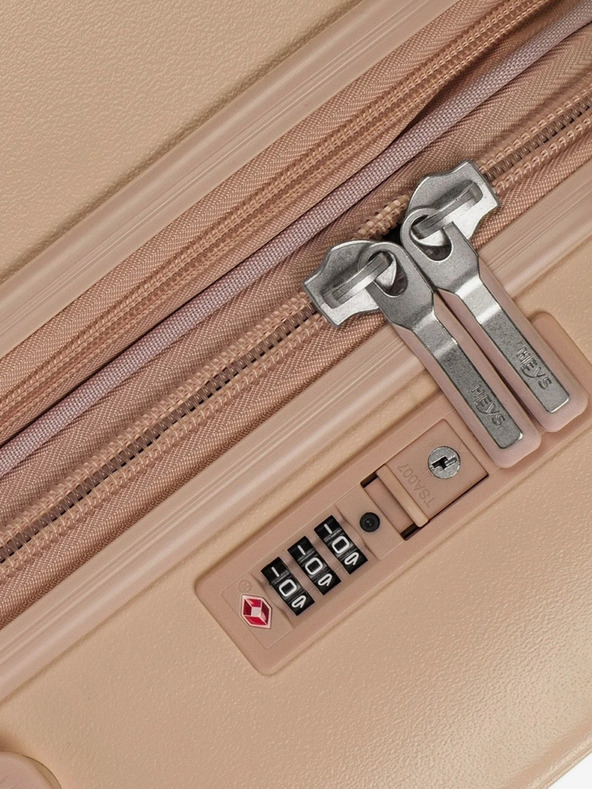 Heys Set od tri putna kofera u bež boji Heys Pastel S, M, L