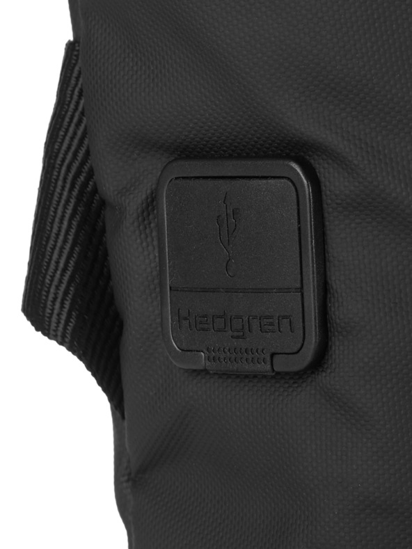 Hedgren Crna muška torba za bubrege Hedgren Tube