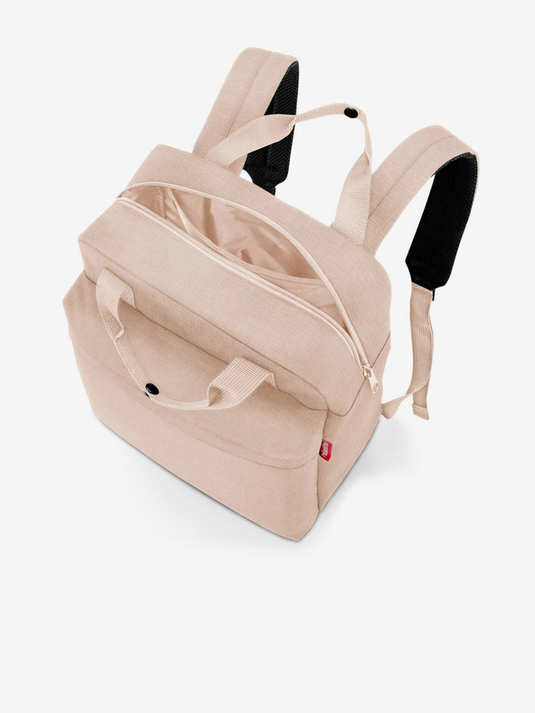 Reisenthel Bež ženski ruksak Reisenthel Allday Backpack M Twist Coffee