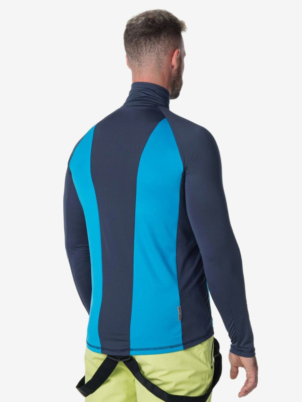 Kilpi Plavo-zelena muška termo majica s podignutim ovratnikom Kilpi WILLIE