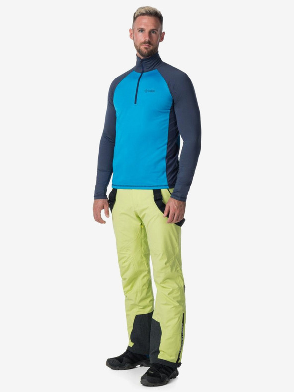 Kilpi Plavo-zelena muška termo majica s podignutim ovratnikom Kilpi WILLIE