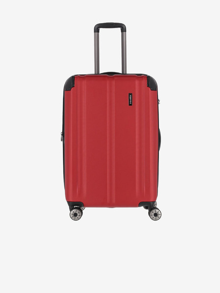 Travelite Crveni putni kofer Travelite City 4w M
