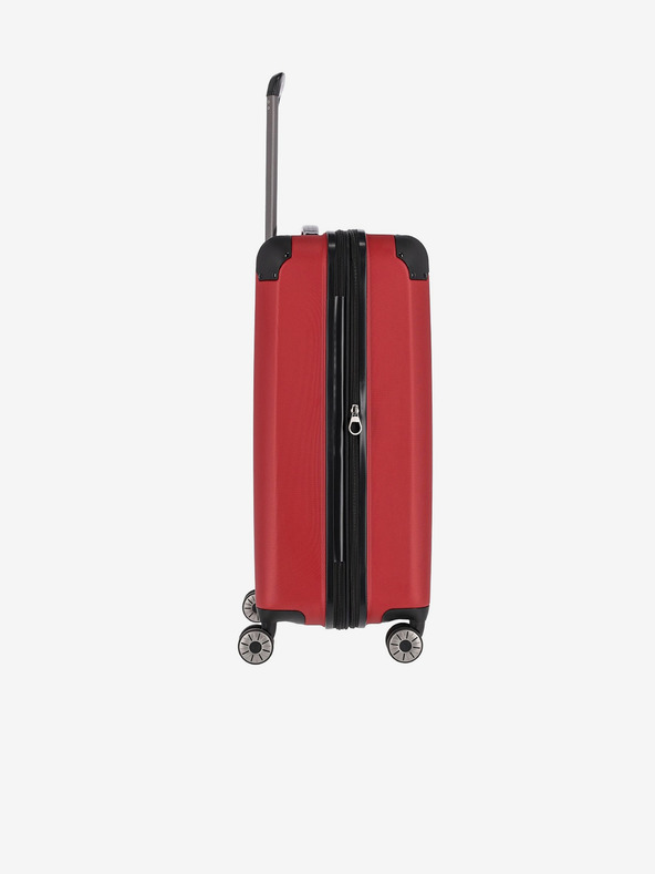 Travelite Crveni putni kofer Travelite City 4w M