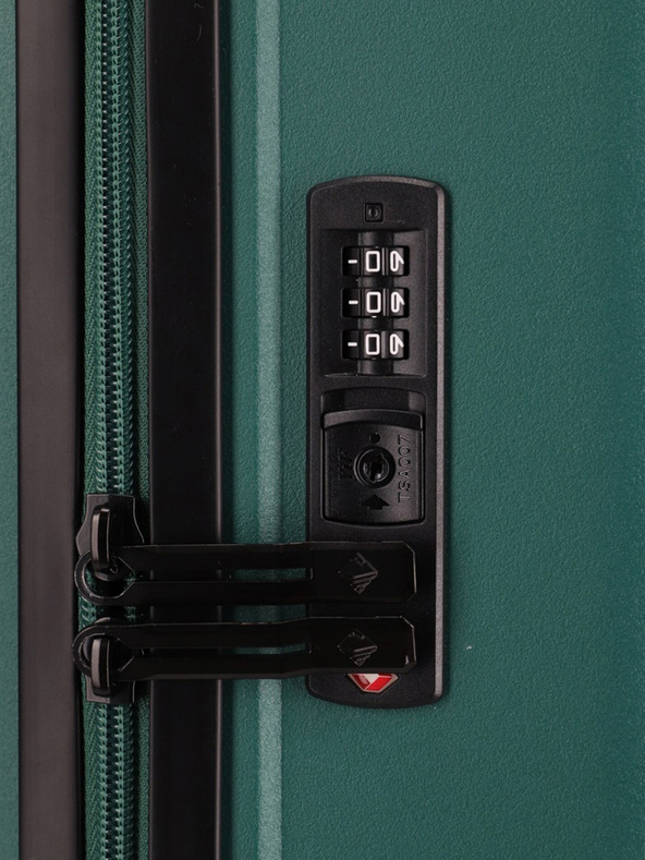 Travelite Putni kofer na petrolej Travelite Trient L Green