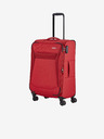 Travelite Set od tri putna kofera crvene boje Travelite Chios S, M, L