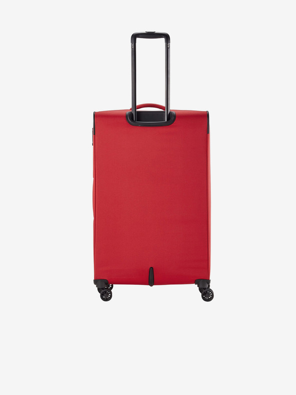 Travelite Set od tri putna kofera crvene boje Travelite Chios S, M, L