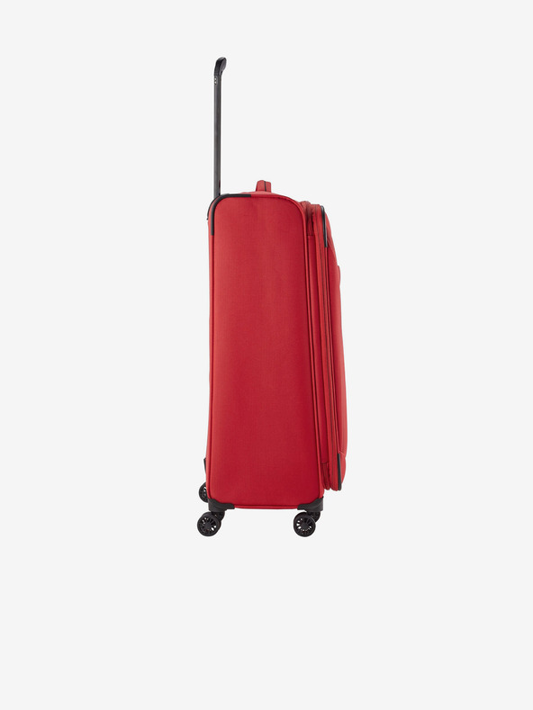 Travelite Set od tri putna kofera crvene boje Travelite Chios S, M, L