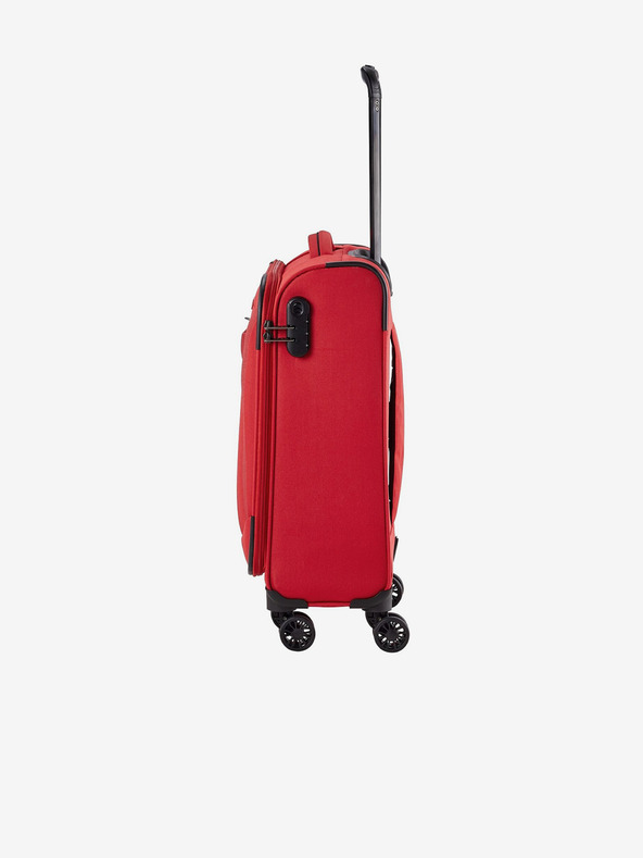 Travelite Set od tri putna kofera crvene boje Travelite Chios S, M, L