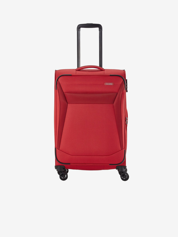 Travelite Set od tri putna kofera crvene boje Travelite Chios S, M, L