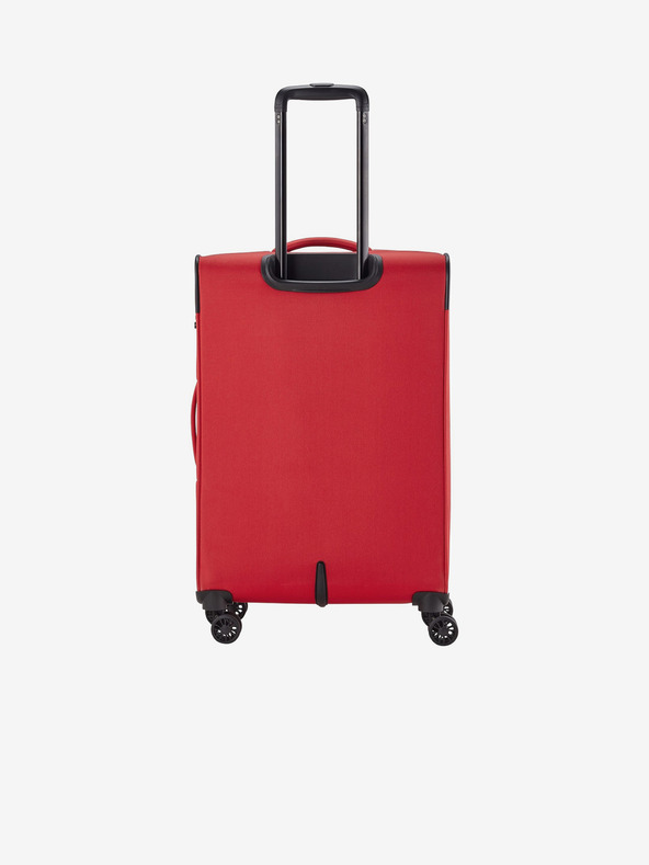 Travelite Set od tri putna kofera crvene boje Travelite Chios S, M, L