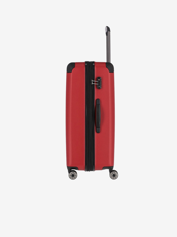 Travelite Crveni putni kofer Travelite City 4w L