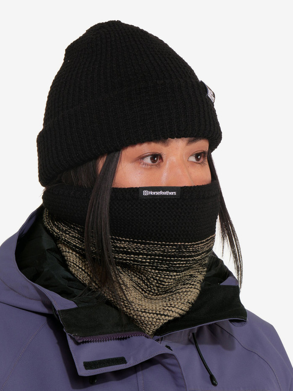 Horsefeathers Ovratni šal Lota - mojave/crna KONJSKA FERA