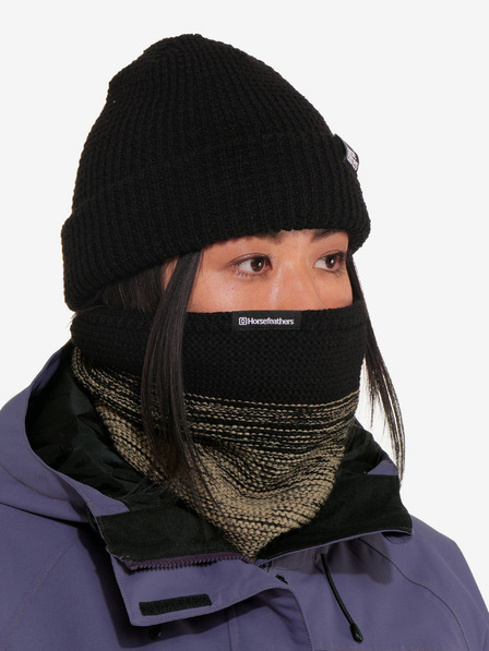 Horsefeathers Ovratni šal Lota - mojave/crna KONJSKA FERA