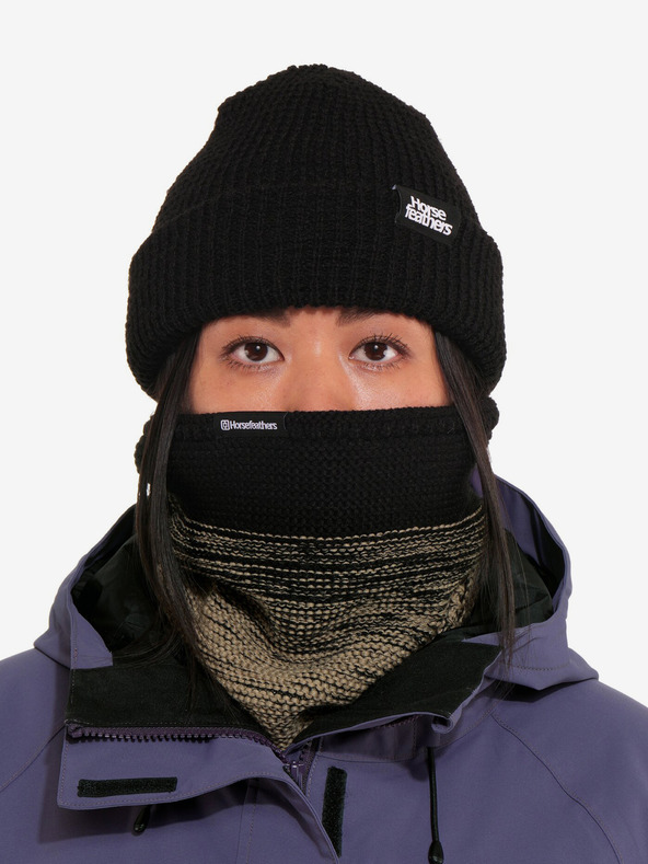 Horsefeathers Ovratni šal Lota - mojave/crna KONJSKA FERA