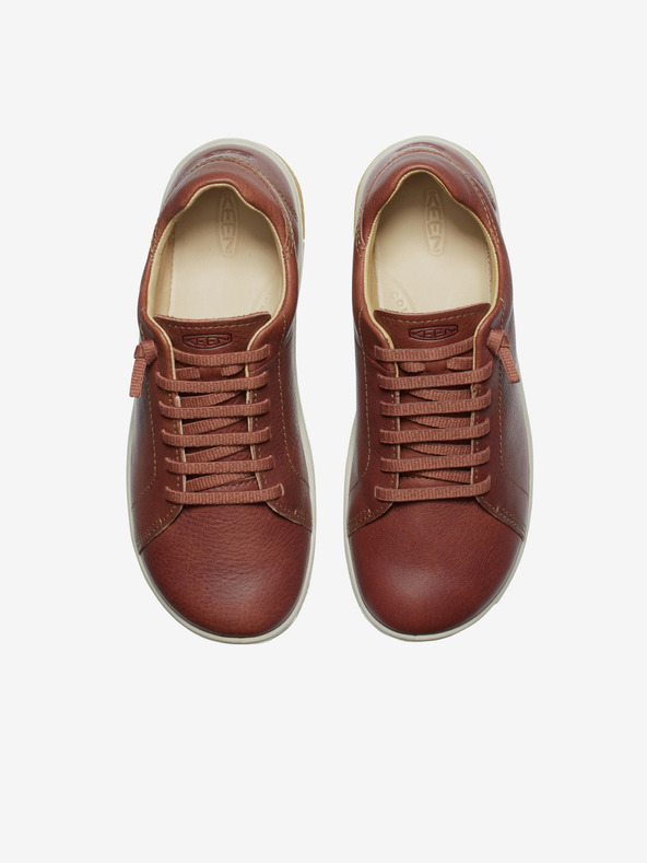 Keen Keen KNX Lace ženske smeđe kožne tenisice