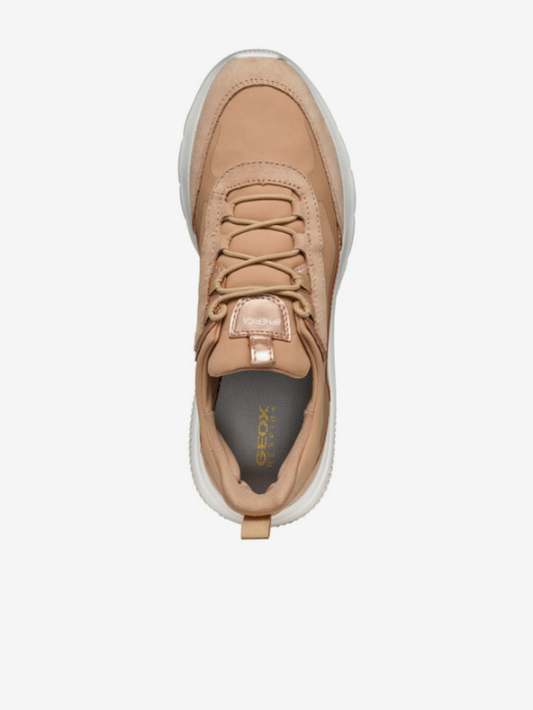 Geox Smeđe ženske tenisice Geox Spherica Actif