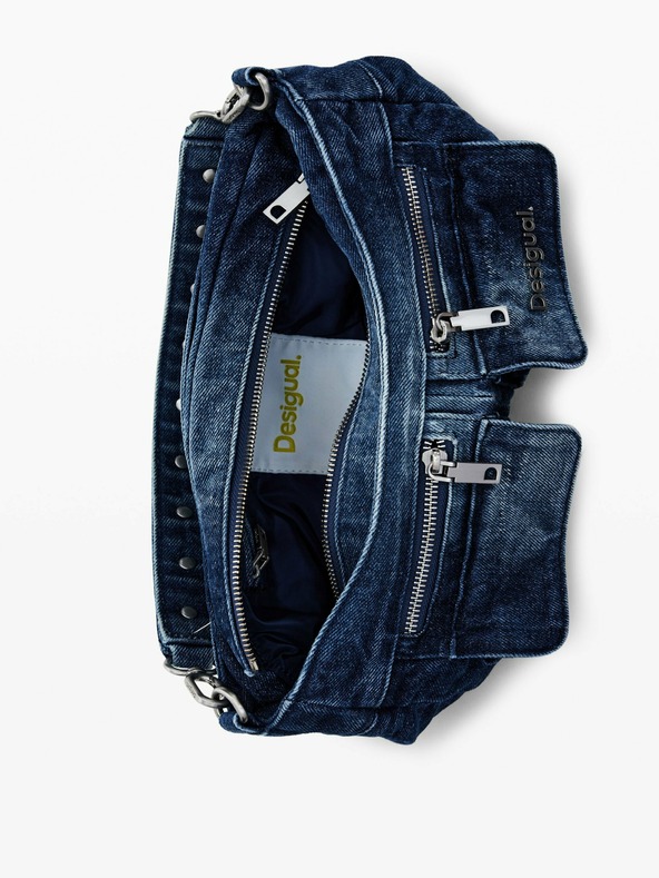 Desigual Ženska traper torbica Desigual Denim Priori
