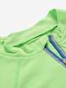 ALPINE PRO Zelena dječačka biciklistička majica Alpine Pro LATTERO koja se brzo suši