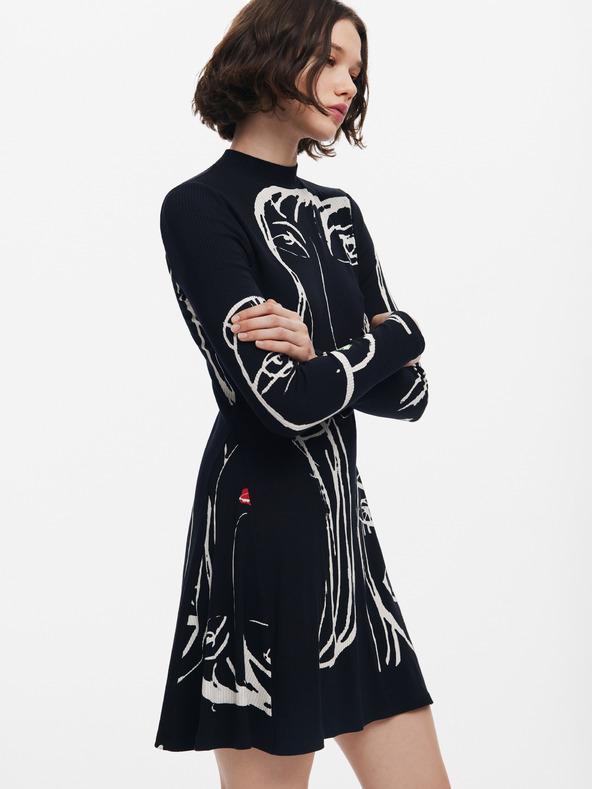 Desigual Desigual ženska ženska haljina s uzorkom Oregon