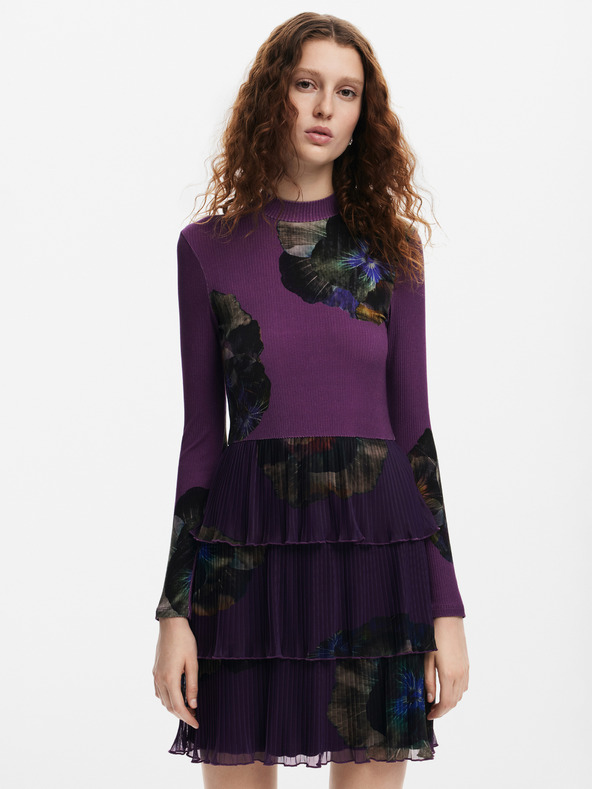 Desigual Ženska cvjetna haljina Desigual Pensee Lacroix