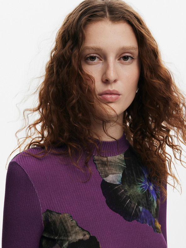 Desigual Ženska cvjetna haljina Desigual Pensee Lacroix