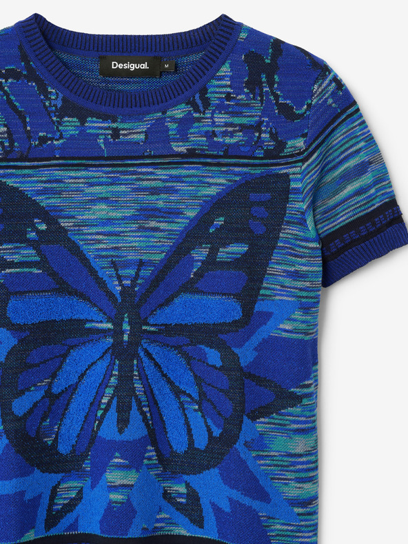 Desigual Ženska majica kratkih rukava Desigual Butterfly