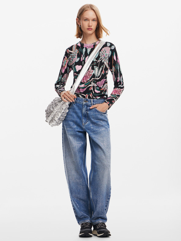 Desigual Ženski cvjetni pulover Desigual Manchester