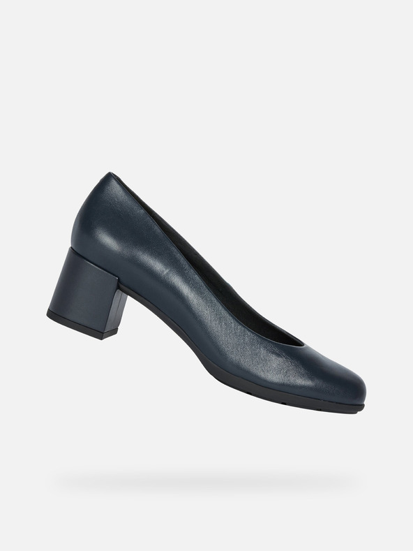 Geox Tamno plave ženske štikle Geox New Annya Mid