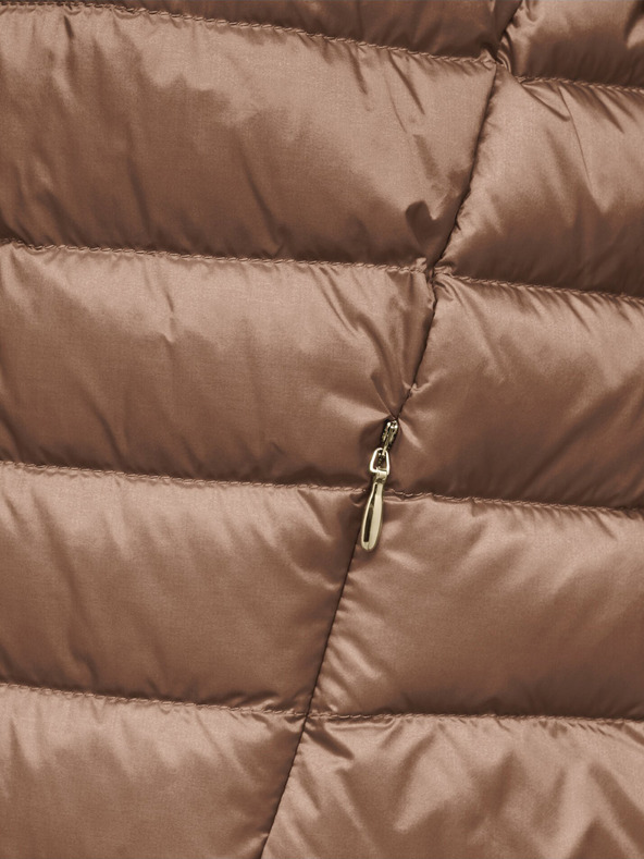 Geox Tamno smeđa ženska prošivena jakna Geox Jaysen