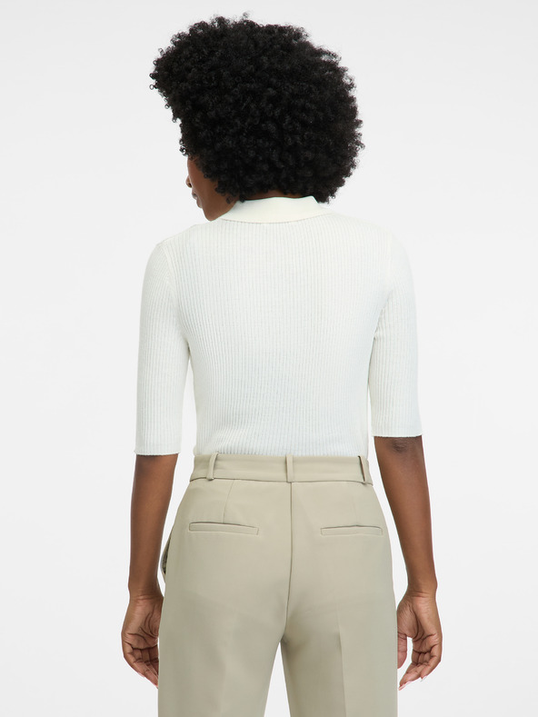 Orsay Krem ženska majica kratkih rukava ORSAY