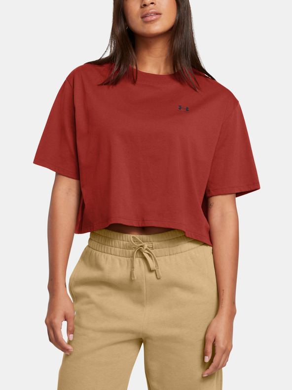 Under Armour Ženska majica Under Armour UA W BOXY CROP LOGO SS
