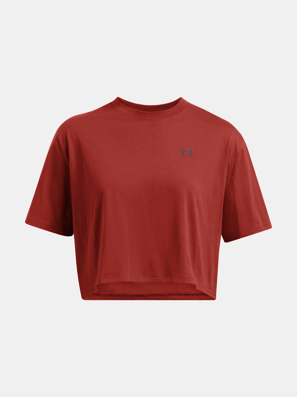 Under Armour Ženska majica Under Armour UA W BOXY CROP LOGO SS