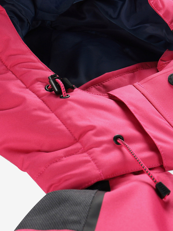 ALPINE PRO Ženska skijaška jakna s ptx membranom ALPINE PRO ZARIBA cabaret