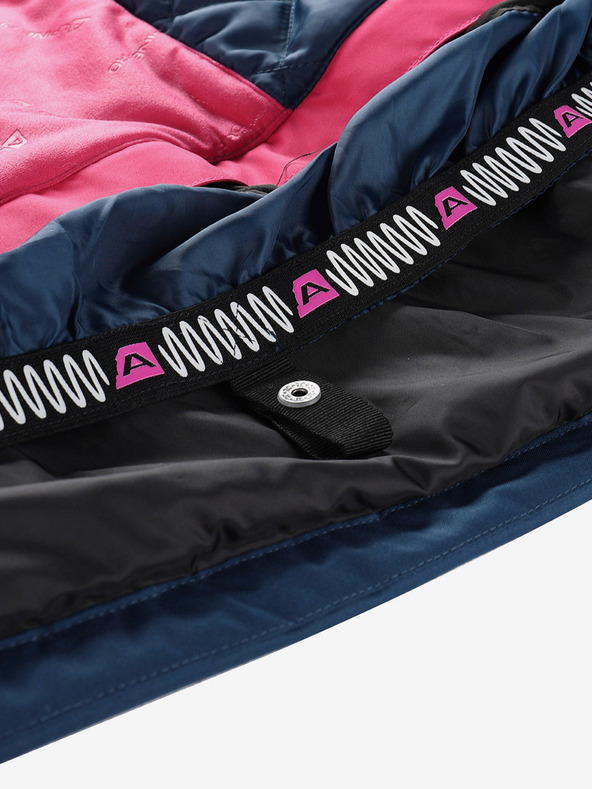 ALPINE PRO Ženska skijaška jakna s ptx membranom ALPINE PRO ZARIBA cabaret