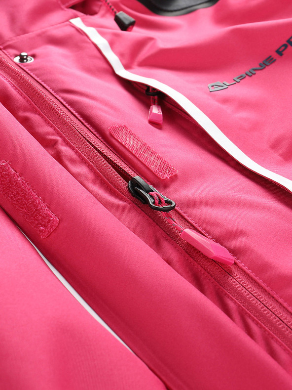 ALPINE PRO Ženska skijaška jakna s ptx membranom ALPINE PRO ZARIBA cabaret