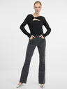 Orsay Crna ženska majica dugih rukava ORSAY