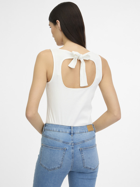 Orsay Bijela ženska majica bez rukava ORSAY