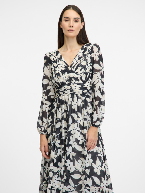 Orsay Crna ženska maxi haljina ORSAY