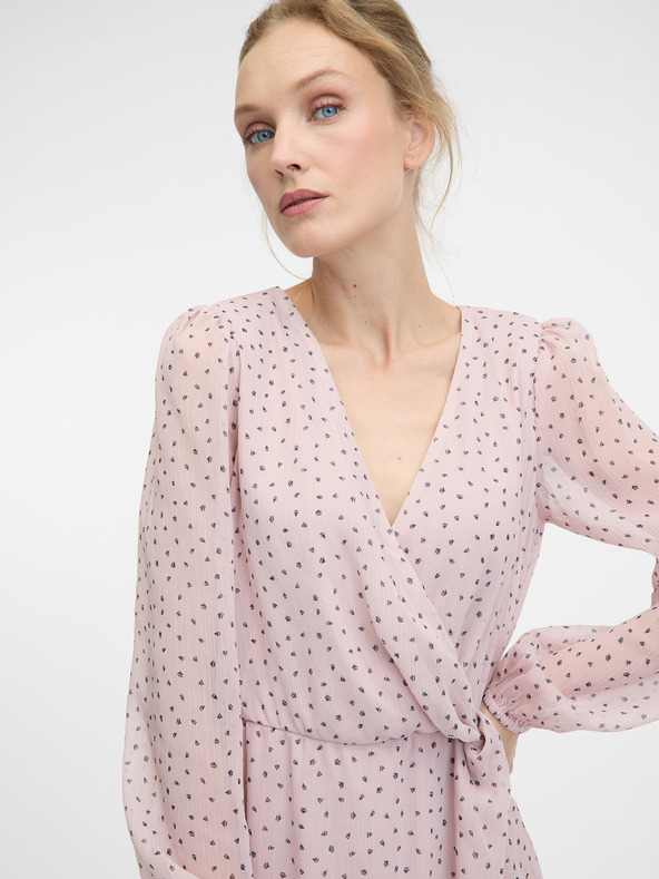 Orsay Svijetlo ružičasta ženska haljina do koljena ORSAY